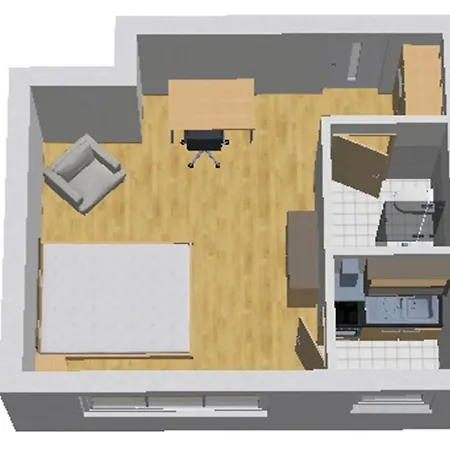 דירה Lake & Town Studio | 24 *